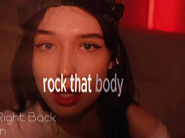 hor-neyJ0zy — I mostly get myself turned on by my own dancing, gentle movements and shapely body. I often get turned on by my own stream picture. I think you can feel it through the screen. 
But you can make me wet by throwing tokens.
