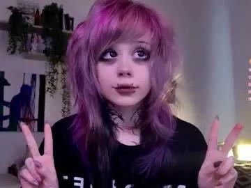 _lollyshy_ — GOAL: boop nose [22 tokens remaining] Hey!Welcome to my room!<3 #18 #emo #teen #cute #goth
