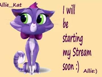 allie__kat — I`m Allie Welcome & Let`s have fun! - Goal: Because you appreciate me  :)  <3     [1300 tokens left] #lovense #smalltits #smallcock #trans #sissy