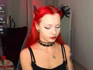 eclipseempress —  Hello Devil   Play with the devil in pvt   #skinny #18 #cosplay #goth #smalltits [13 tokens remaining]