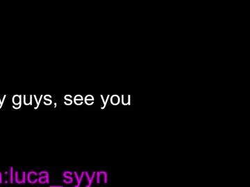 luca_syn — naked push-up  failure [150 tokens left] Welcome everyone to my room #cum #pvt #twink #lovense #new | pvt is open