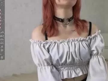 lunatemptres — GOAL: lick fingers [15 tokens remaining] Welcome to my room! #smalltits #cute #redhead #lovense #new