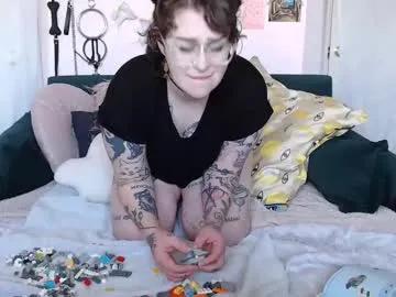 vixinvvitch — building lego on expert mode #nonbinary #submissive #bdsm #glasses #shorthair