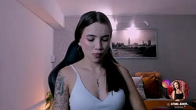 aitana_baker_ — Striptease - naked