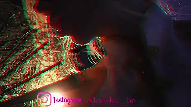 Alvuwkaa — cream on the chest and blowjob