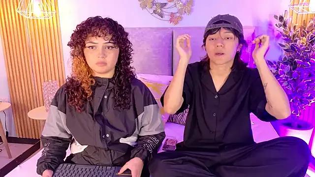 AngelandKai —  Kiss with tongue + body caress