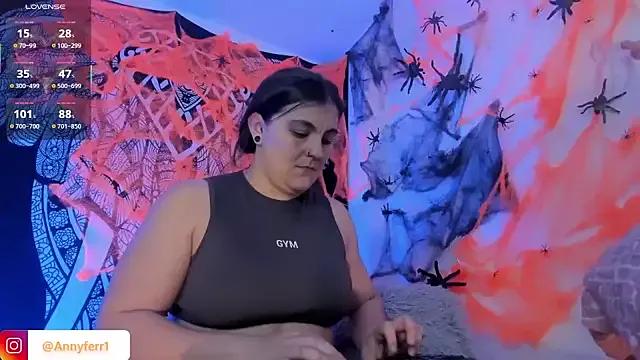 StripChat Anny_ferrer1 is Freechat Anny_ferrer1 — oil in my  ass+ spank