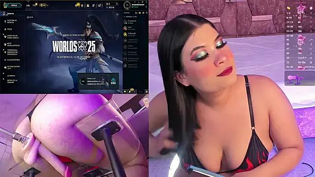 AntonellaVegas — Topless and spank my tits