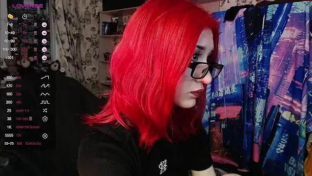StripChat Dreamy_Red_Girl is Freechat Dreamy_Red_Girl — Ahegao