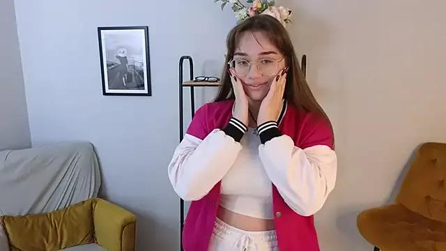 Esther_Wright — Play with my hair + eye contact