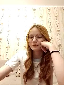 StripChat Ginger_Emma is Freechat Ginger_Emma — topless staying back for a minute