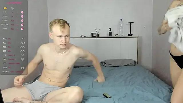 Jokkeer69 — French kiss+caressing each other