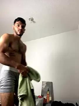 JuanBlade — Muscle posing naked