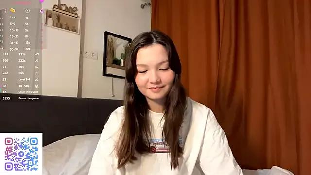 KiraVelvet — lick lips close to cam!