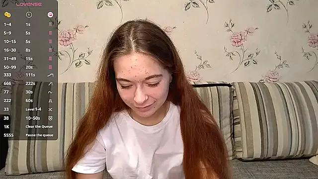 KissKarina — Lick lips close to cam