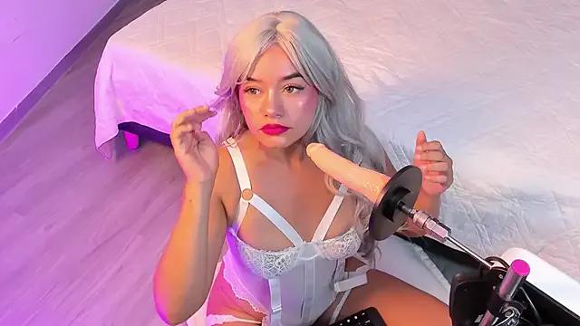 Kristenbread — of knees with saliva in tits