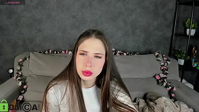 Lana_Stones — naked on a split, jumping on a dildo 