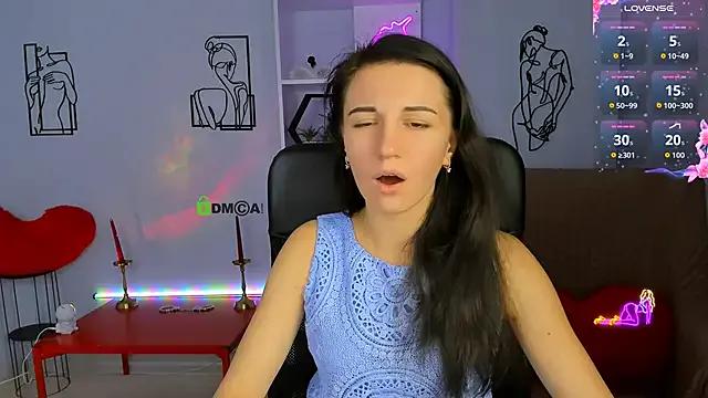 lia_sunset — show tongue