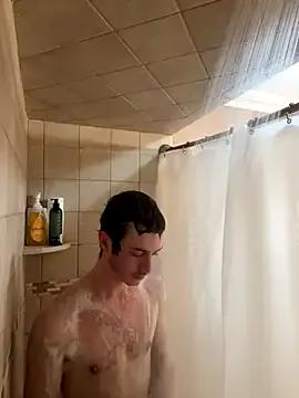 mascboyyy — Cum in locker room shower