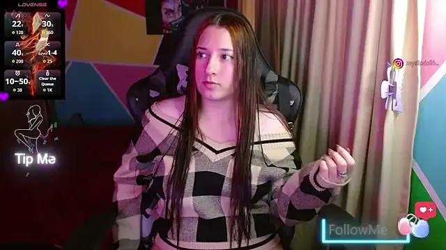 Mysticdoll69_ — completely naked+1 finger in the ass