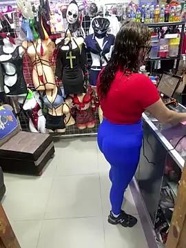 ROSALIASEXSHOP — IN A SEXY BACKLESS DRESS 5MIN