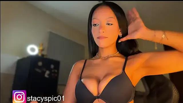 StacySpice01 — bra off for daddy
