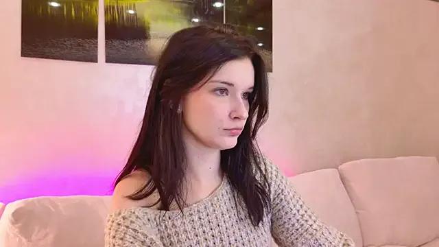 sweet_strawber — show long tongue+suck finger