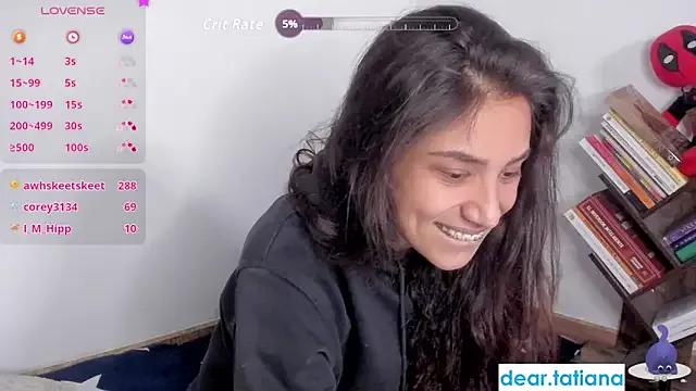 tatianacam — blowjob + deeptroath 3:)