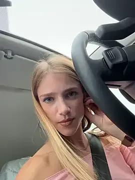 TeaseRosie — Flash boobies in the car