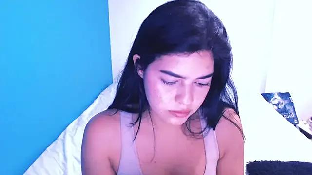 Violeta__Rose — show ttis and massage  cream in the tits